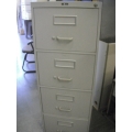  4 Drawer Vertical File Cabinet Legal, Prosource, Beige